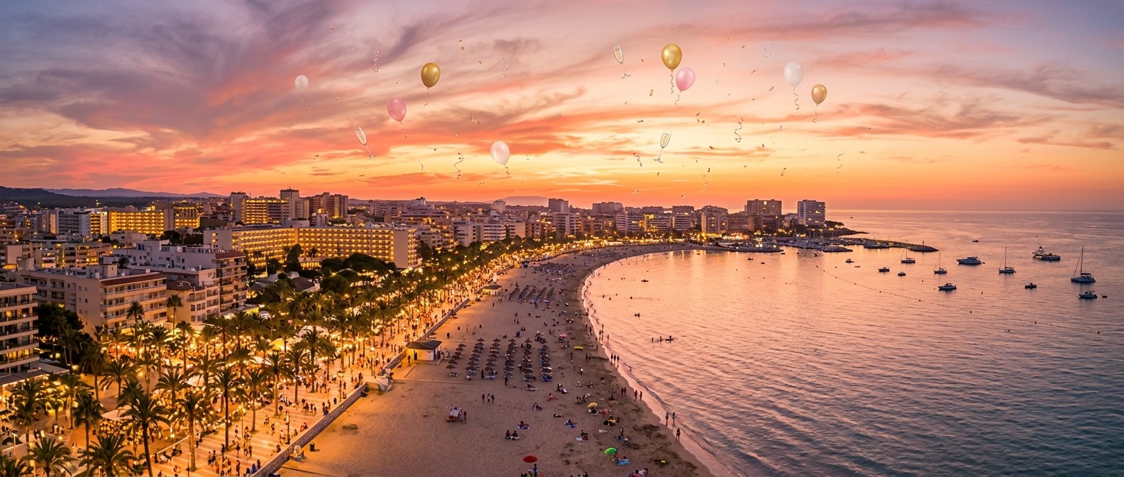despedidas en playa salou